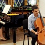 Cornelius Zirbo plays Cello concerto by Haydn at Swiss Residence